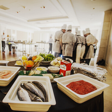 Restaurant en keuken-image